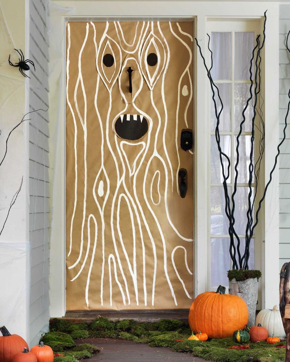 19 Best Halloween Door Decorations - DIY Front Door Decor Ideas ...