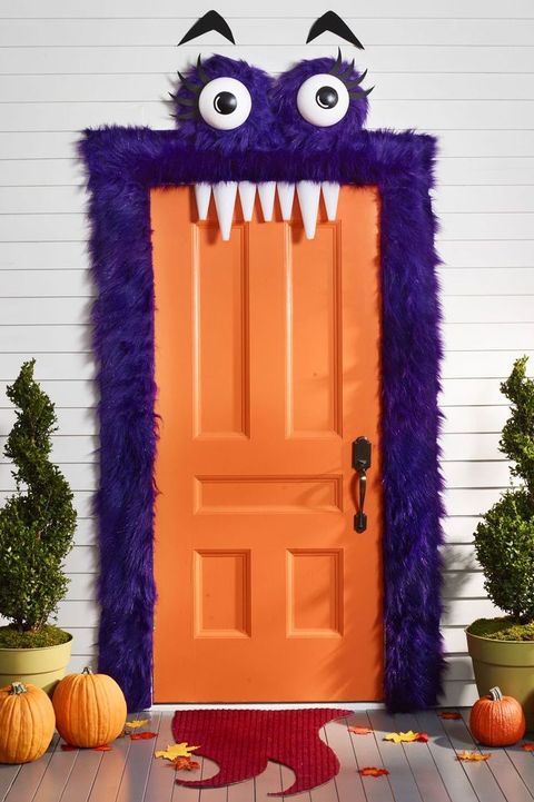 halloween door decorations monster mash door