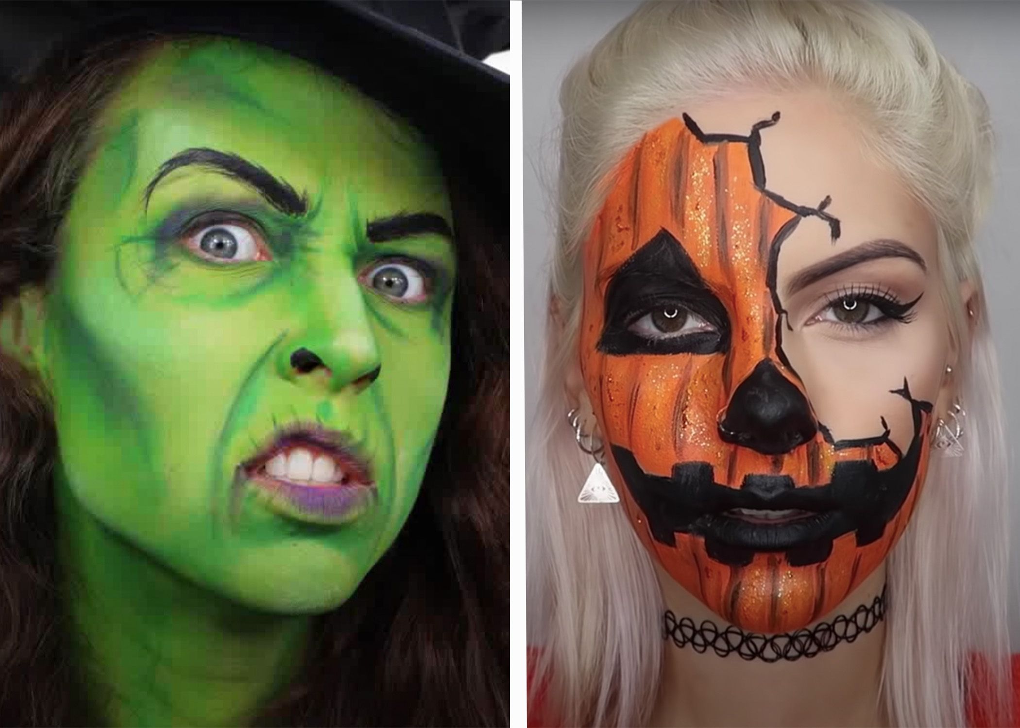 Pumpkin face paint: easy Halloween face painting ideas for kids