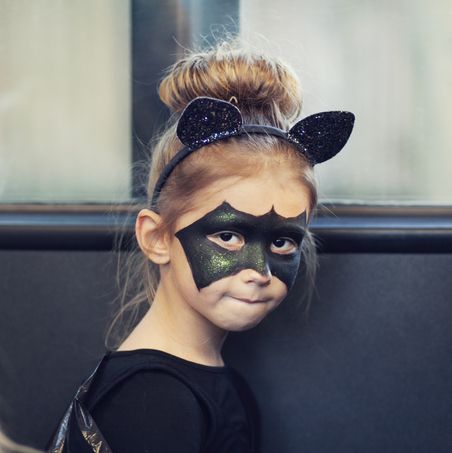 Cute Halloween Costume Makeup Ideas for Kids  Girl face painting, Kids  makeup, Kids face paint