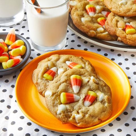 halloween food ideas candy corn cookies