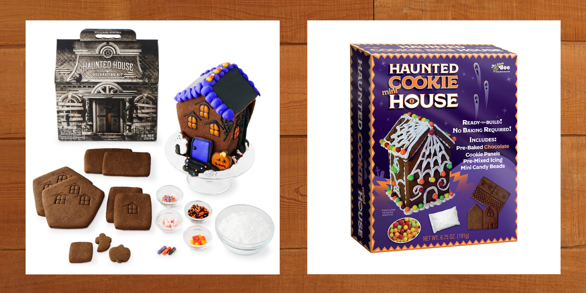 halloween gingerbread house kits
