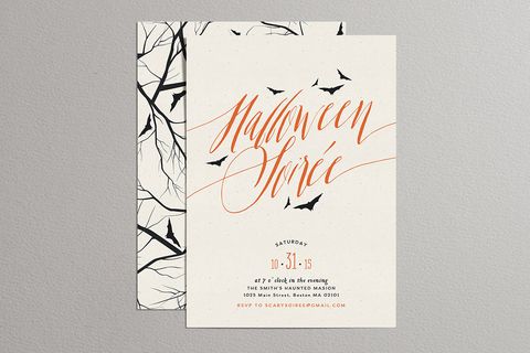 halloween invitations