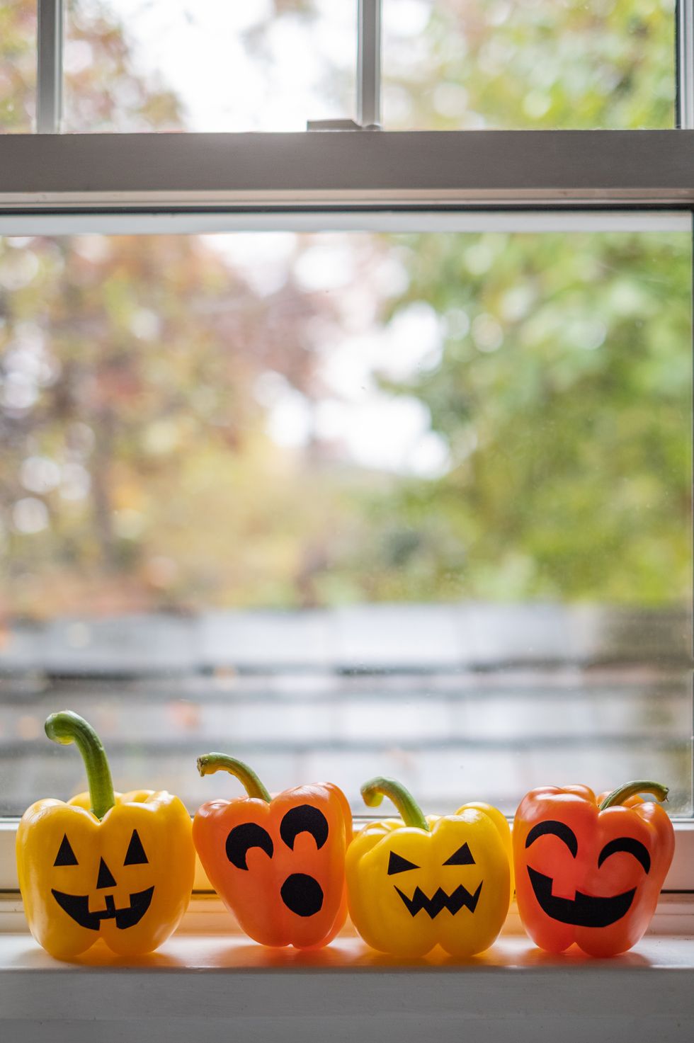 halloween jack o’lantern peppers