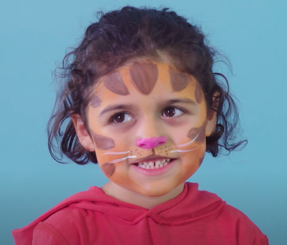 Easy Bear Face Paint Video Tutorial by Kiki 