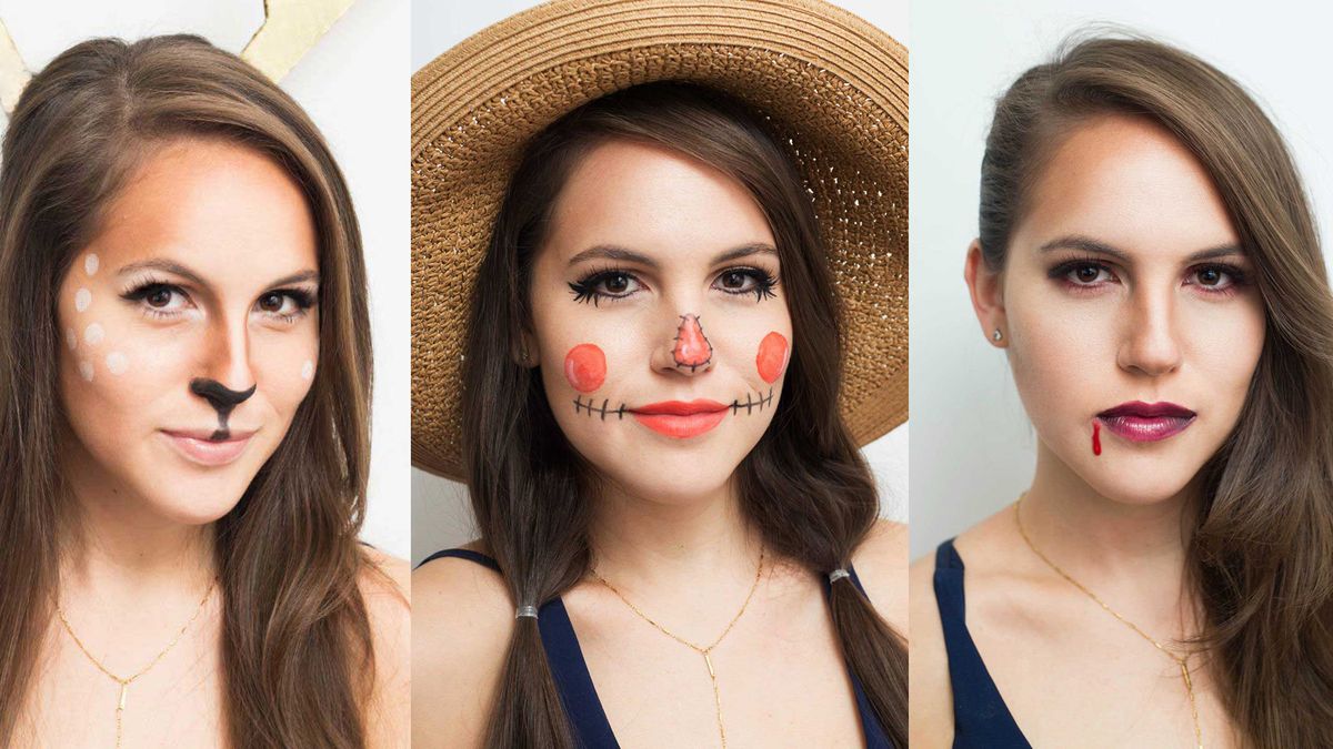 Как сделать ужасающий и эффектный макияж на Хэллоуин (Видео)