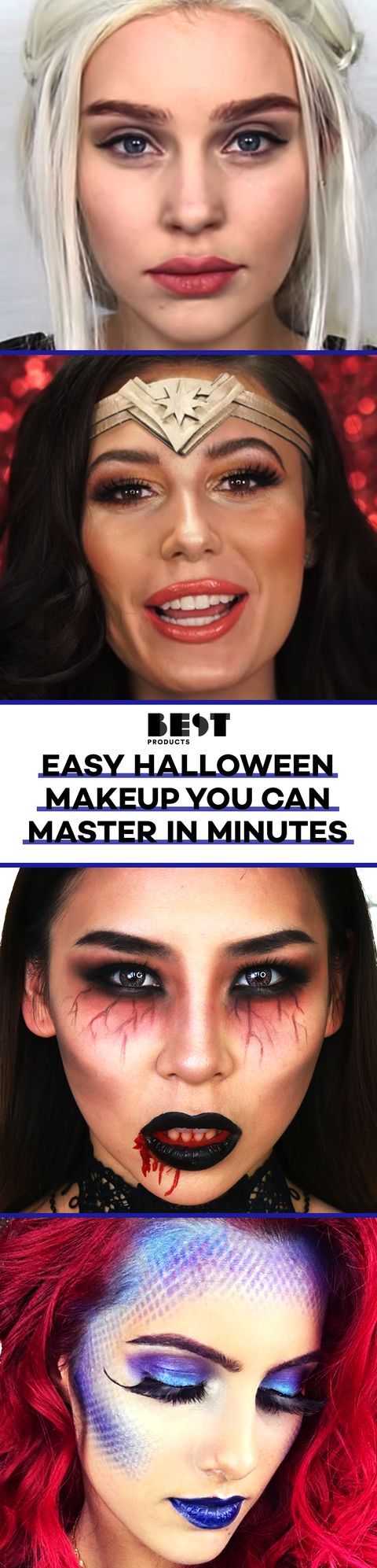 easy Halloween makeup tutorials