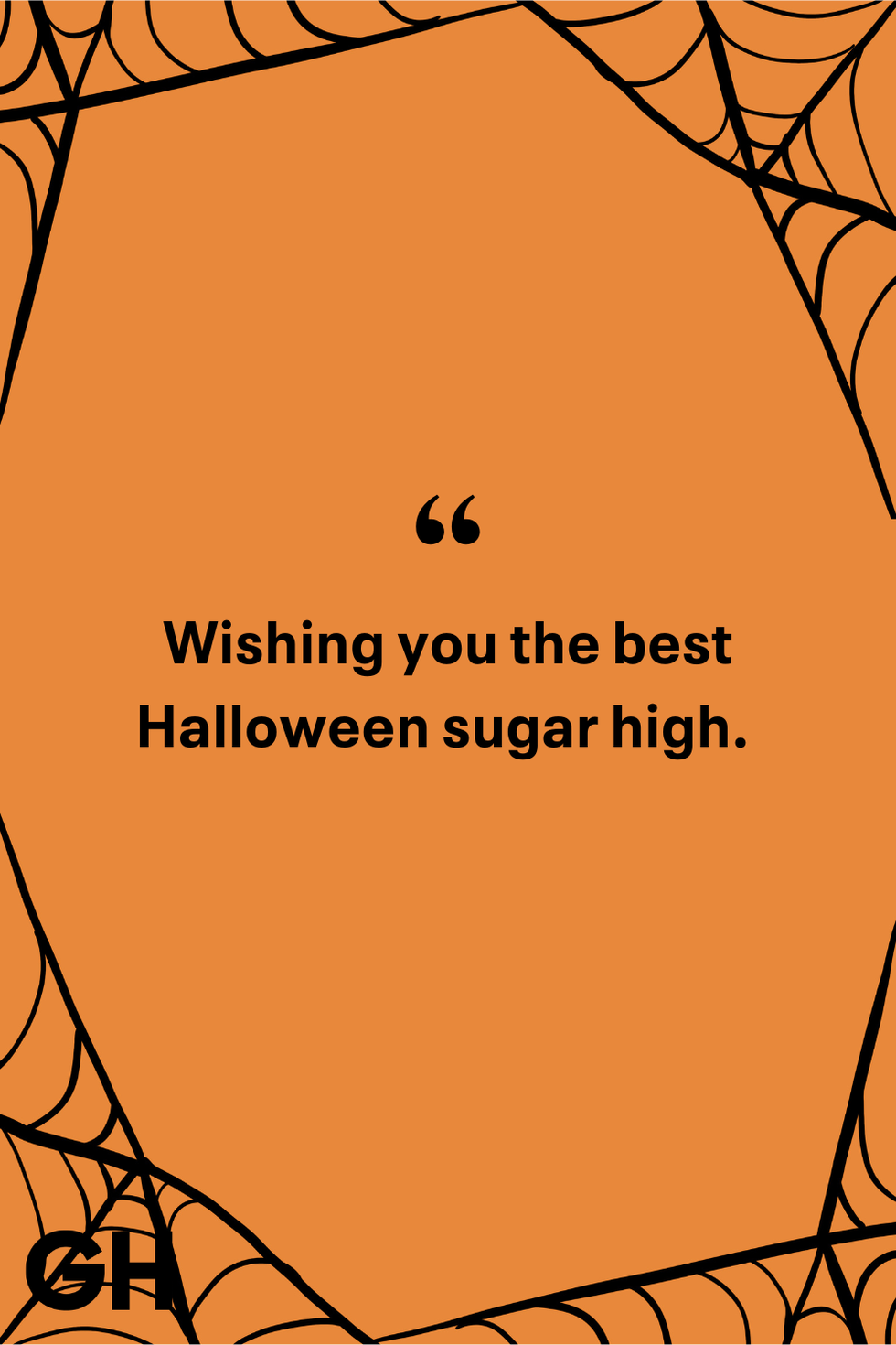 wishing you the best halloween sugar high
