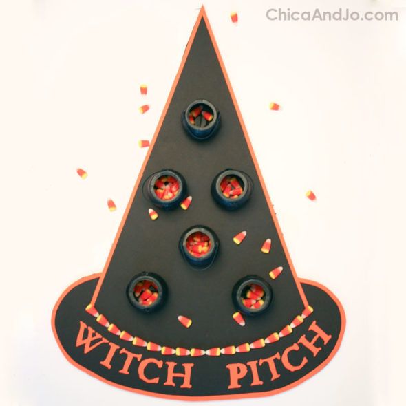 halloween party games witch pitch