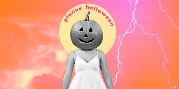 mujer con calabaza
