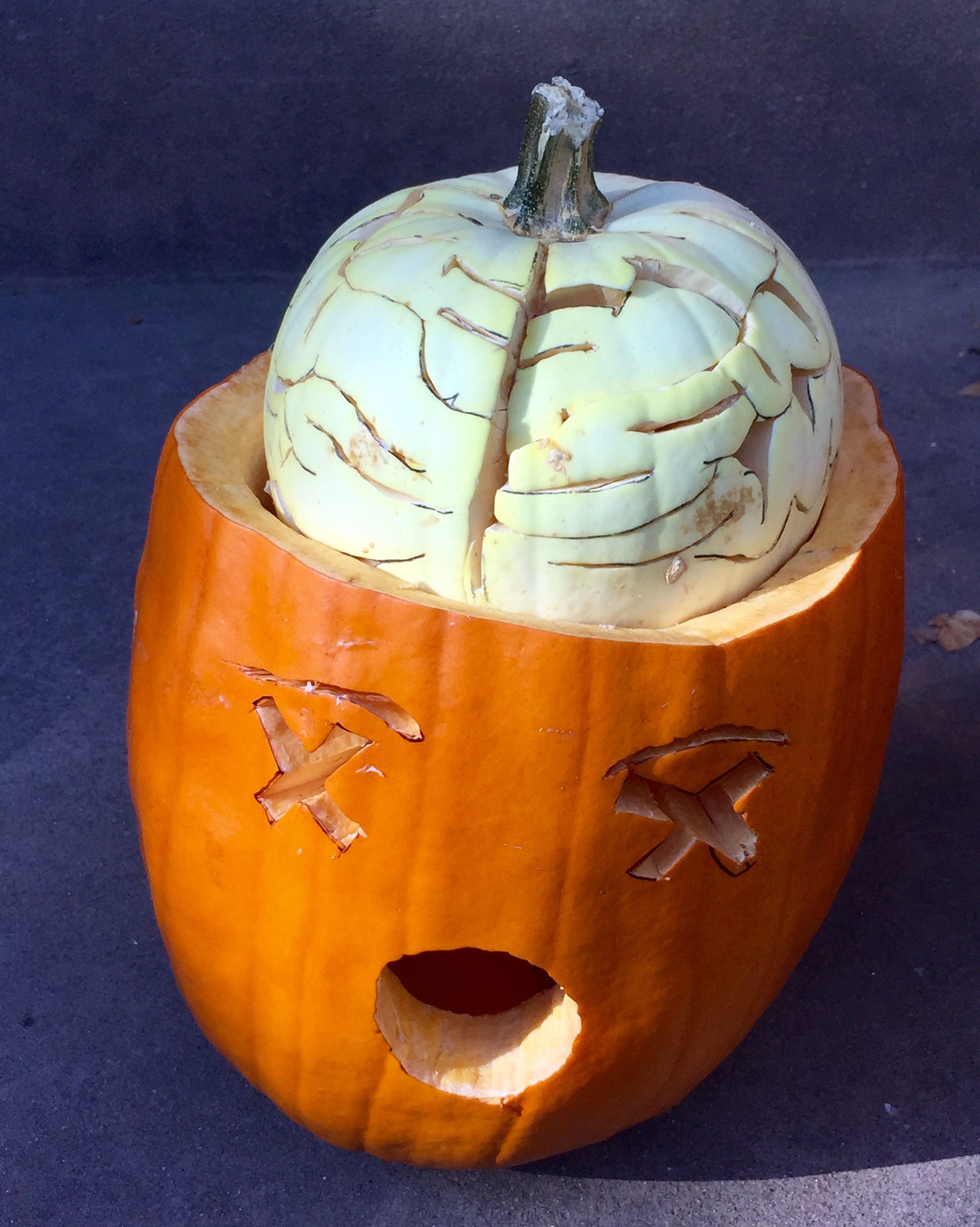 funny face pumpkin carvings