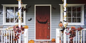 amerikaans huis halloween