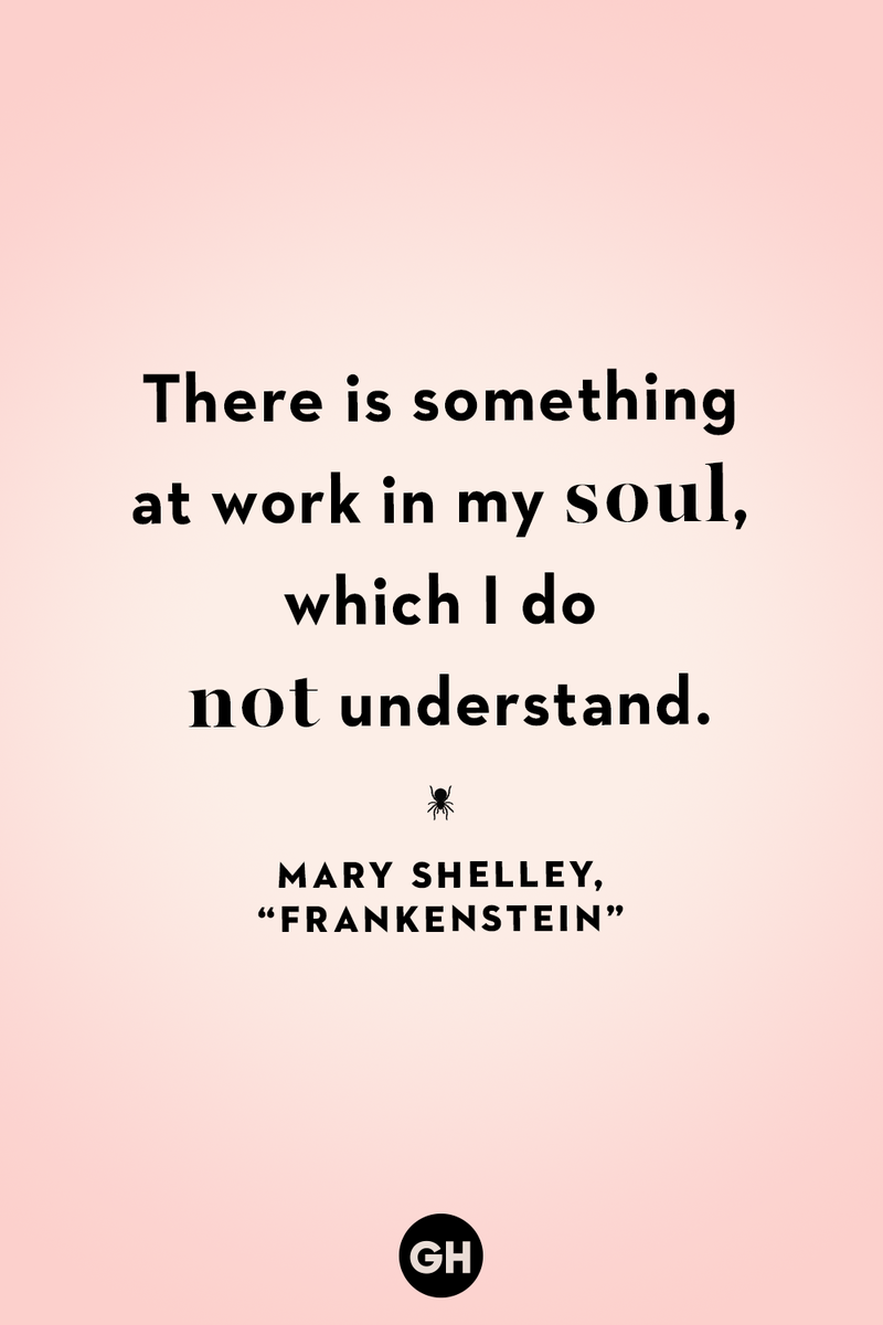 halloween quotes mary shelley