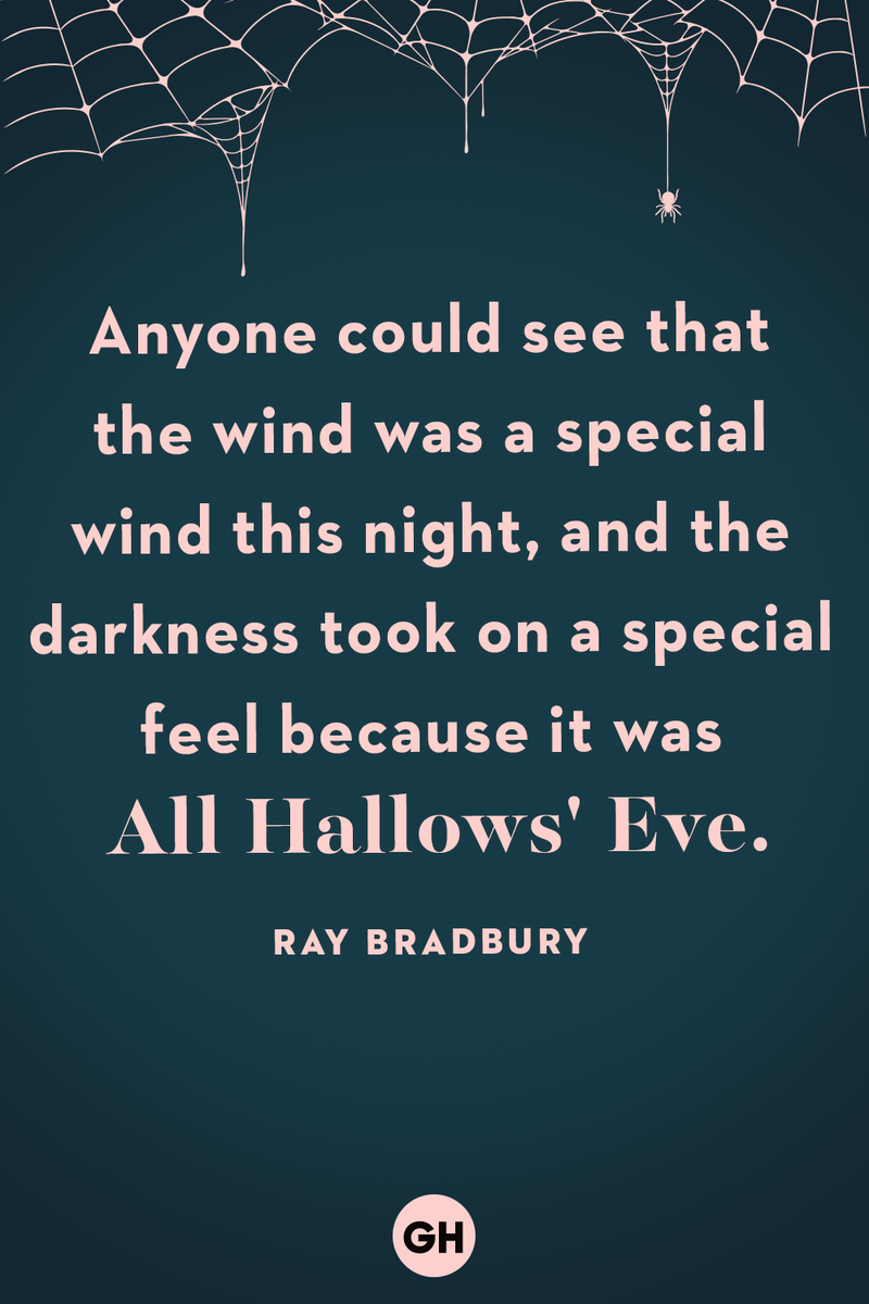 halloween quotes ray bradbury