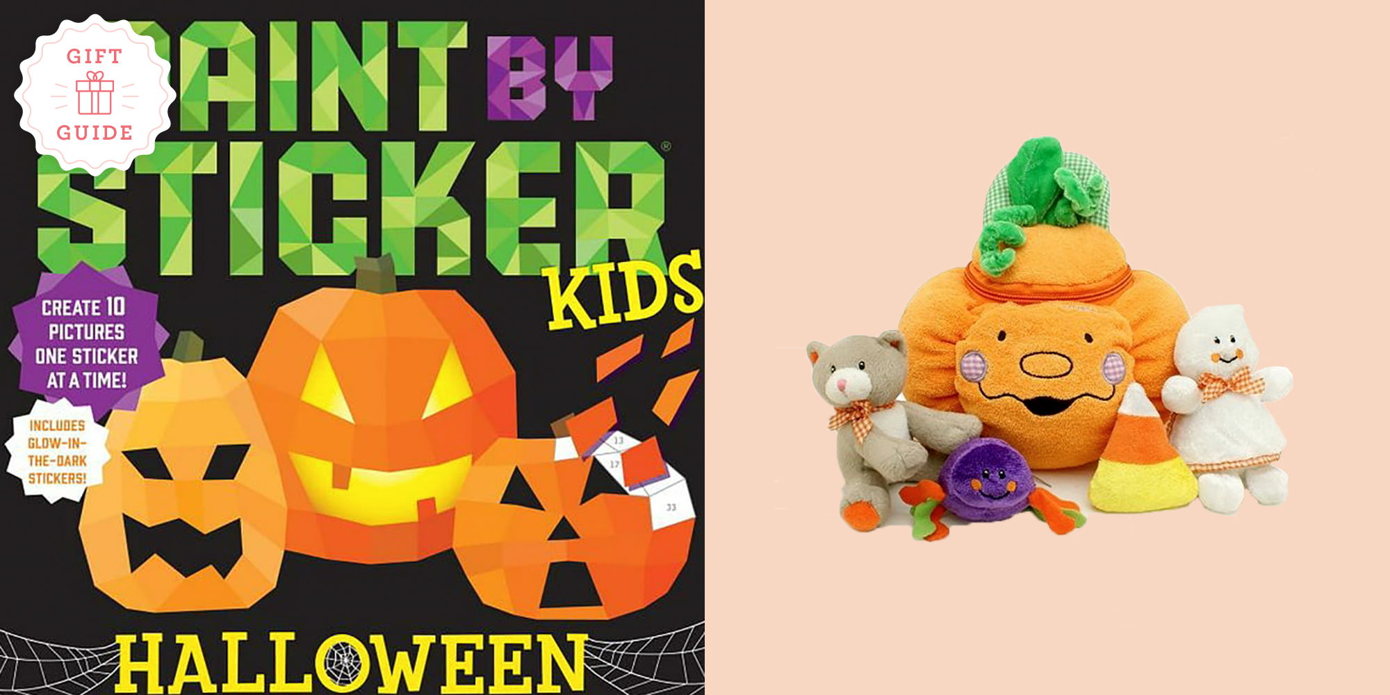 Paint by Sticker Kids: Halloween: Create 10 Pictures One Sticker