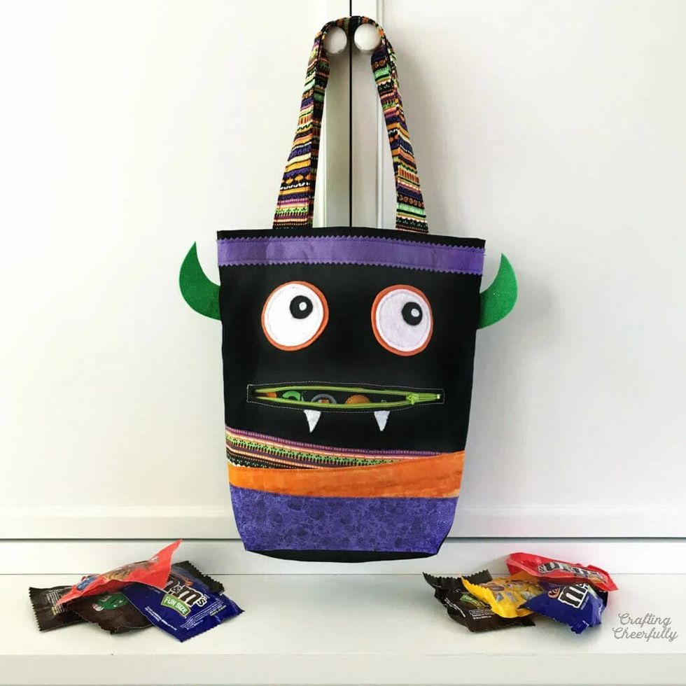 Personalized Trick Or Treat Bags in Boo Buddies