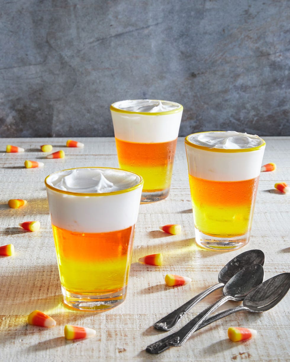 halloween treats for kids halloween candy corn gelatin cups