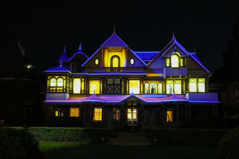 All Hallows Eve at the Winchester Mystery House all hallows eve at the winchester mystery house