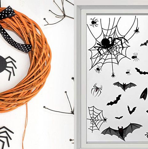 Halloween Themed Decoration, Terrifying Eyes, Windows, Doors