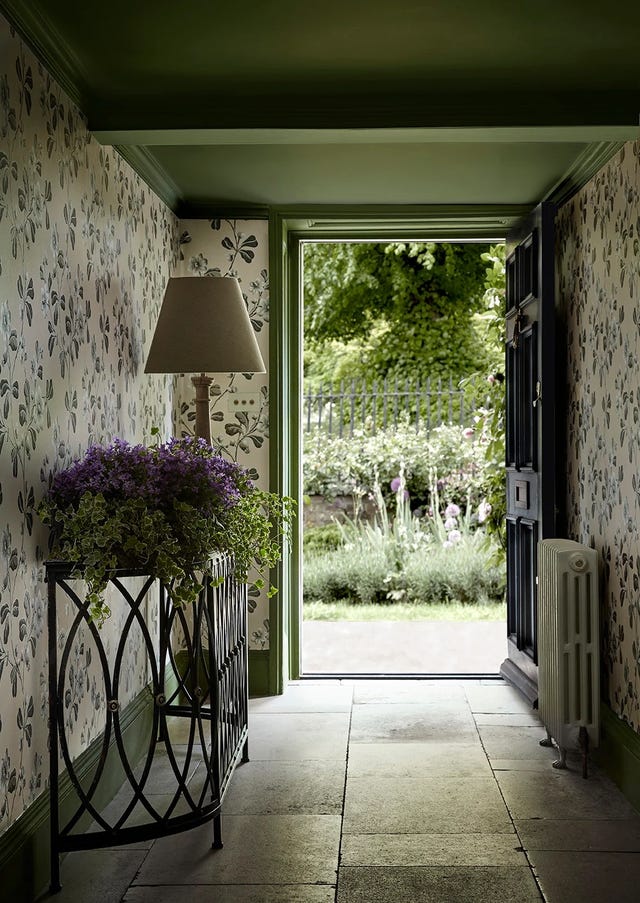 hallway decorating ideas english garden