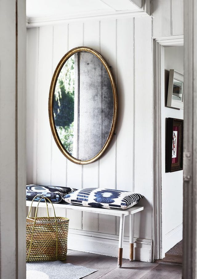 hallway decorating ideas mirrors