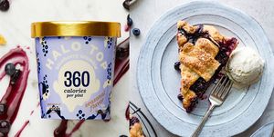 Halo Top Blueberry Crumble