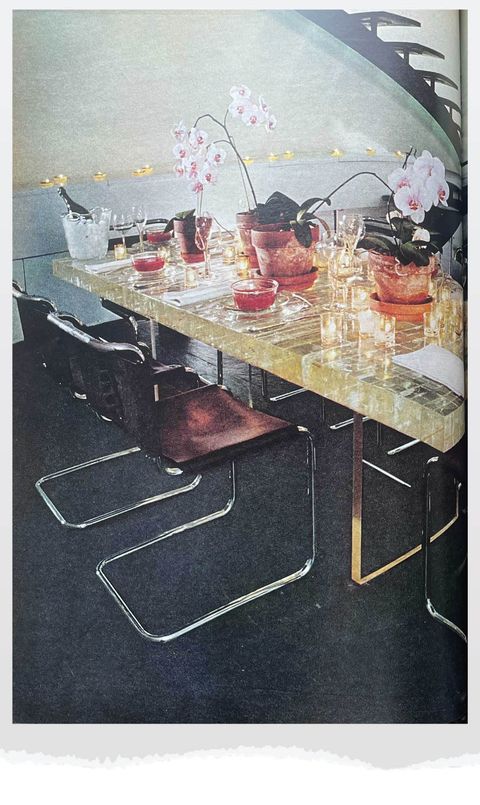 fashion designer halstons manhattan townhouse as seen in house beautifuls october 1977 issue
