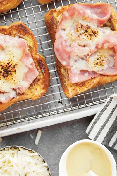 Leftover Ham Recipes French Toast Ham and Cheese Sandwiches