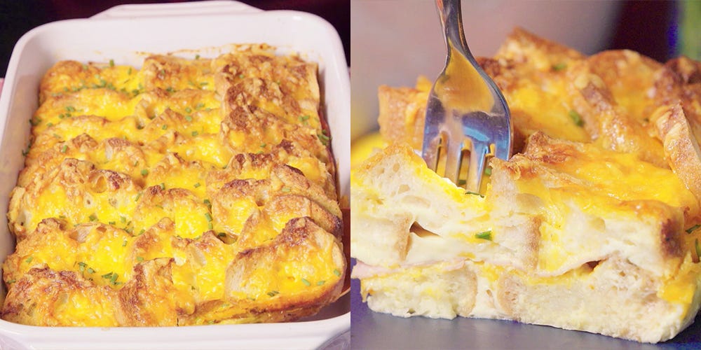 ham and cheese breakfast bake recipe