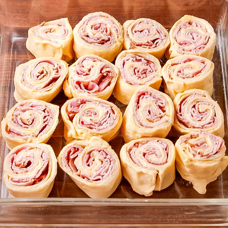 ham and cheese pinwheels
