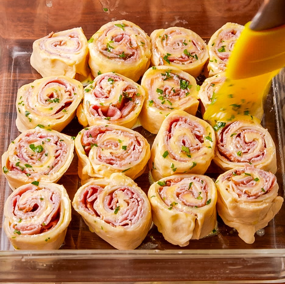 ham and cheese pinwheels