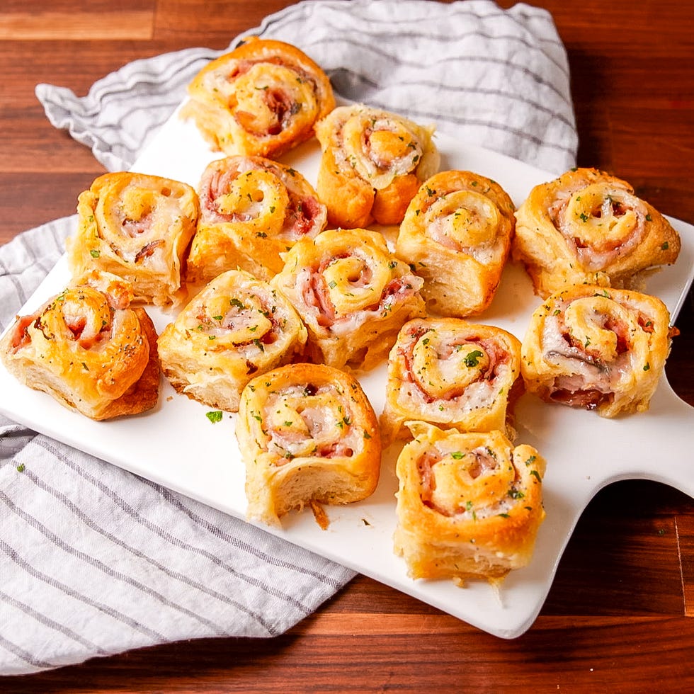 ham and cheese pinwheels