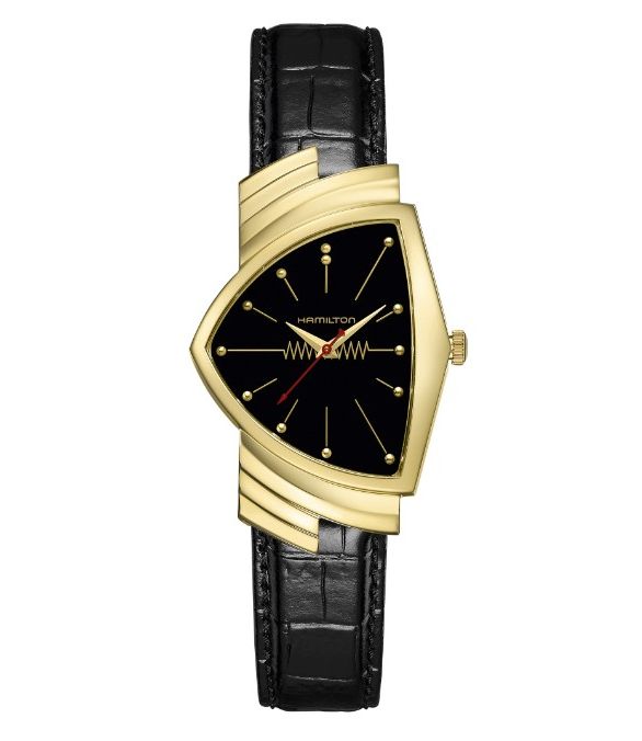 hamilton，不只chanel ﻿première腕錶，10款時髦黑色系金錶女錶推薦！