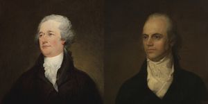 Alexander Hamilton and Aaron Burr