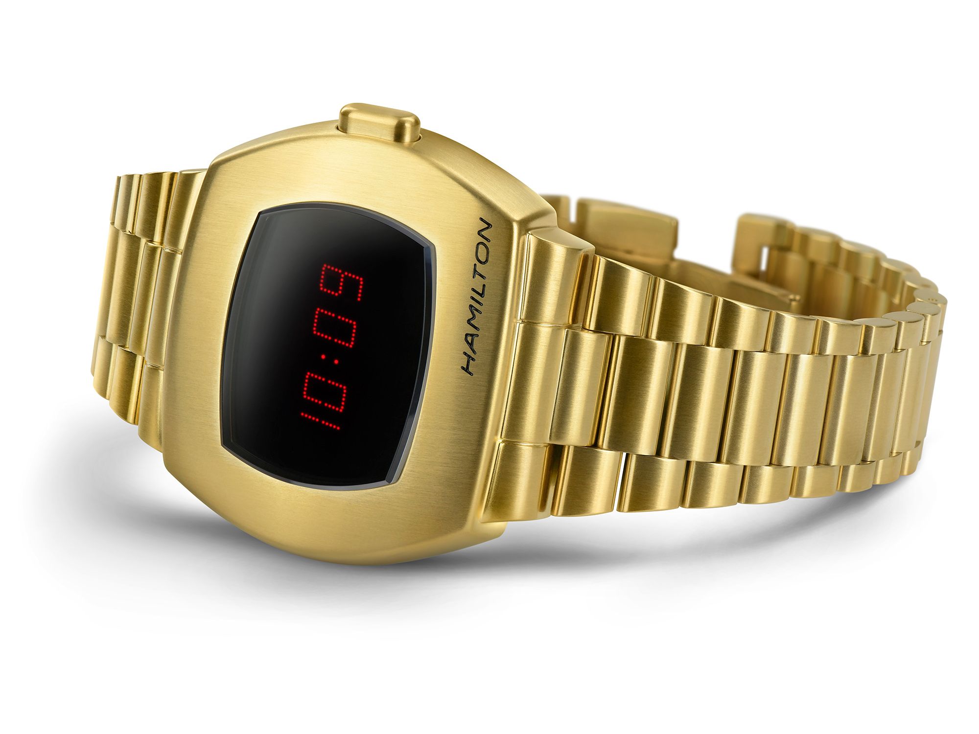 デジタルアザーン時計（ゴールド） - インテリア時計