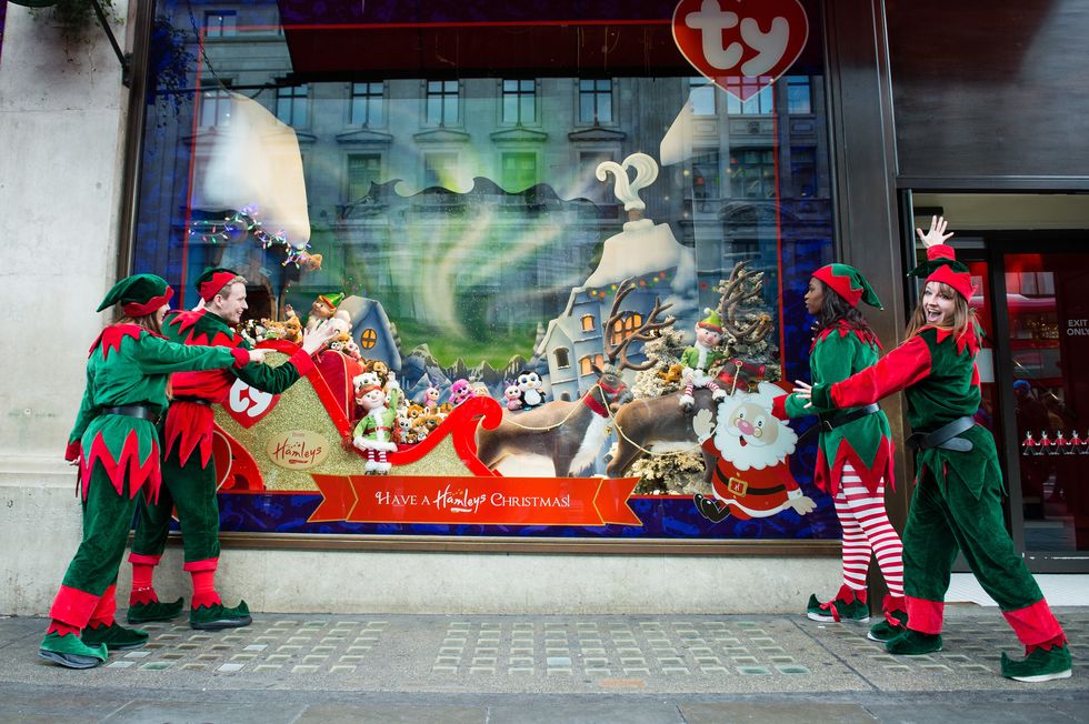 Hamleys Unveil Their Christmas Window