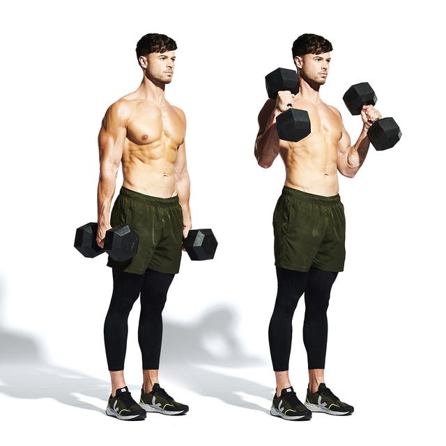 Pump up Your Chest and Biceps in Just Two Moves