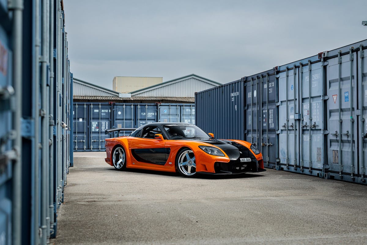 マンウィズ　ハン仕様RX-7 Han's Modified Mazda RX-7 Just Sold for $1.2 Million at Auction