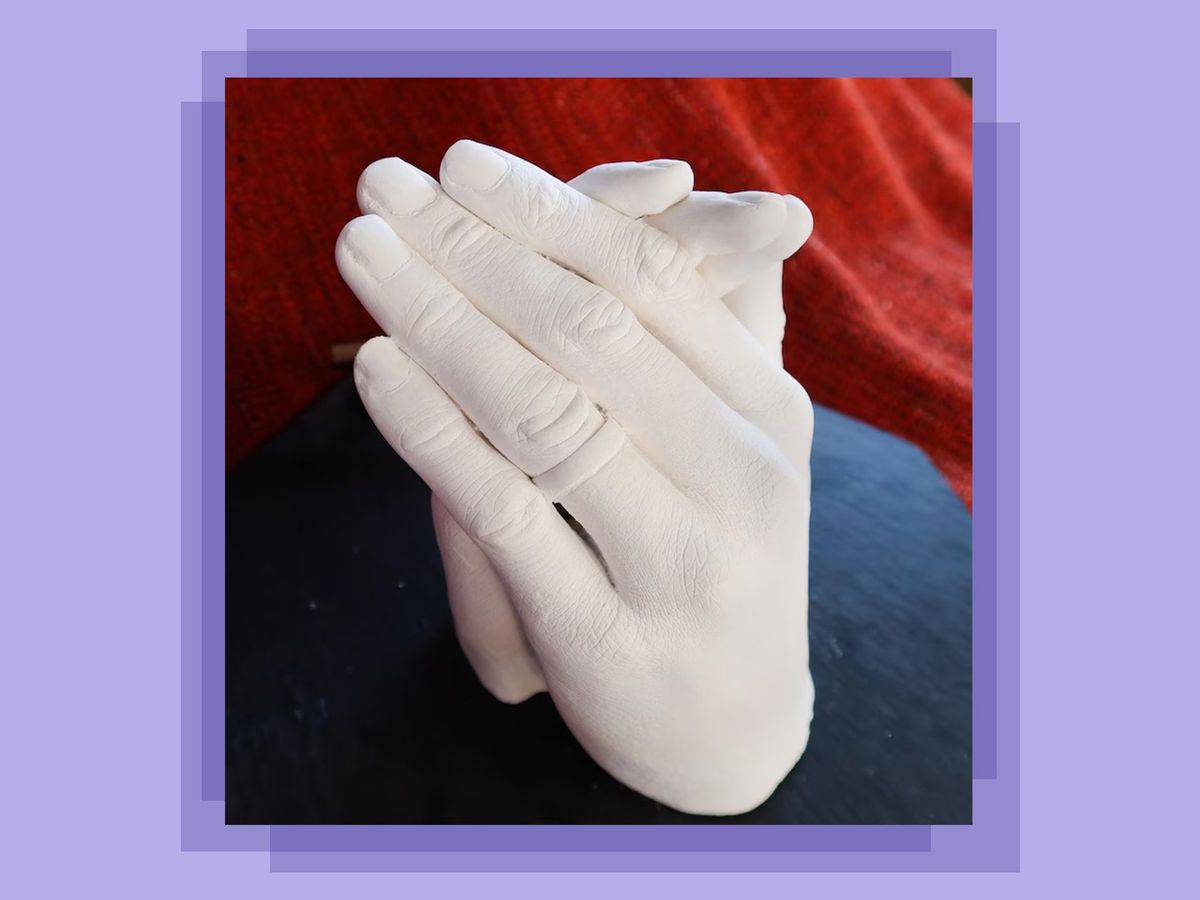Plaster hand cast  Plaster hands, Hand sculpture, It cast