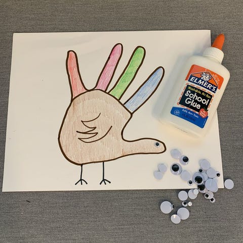 How to Make a Hand Turkey — Easy Hand Turkey Drawing Tutorial