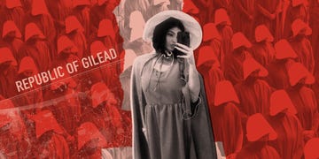 Red, Illustration, Outerwear, Font, Poster, Art, Graphic design, Visual arts, Style, Costume, 