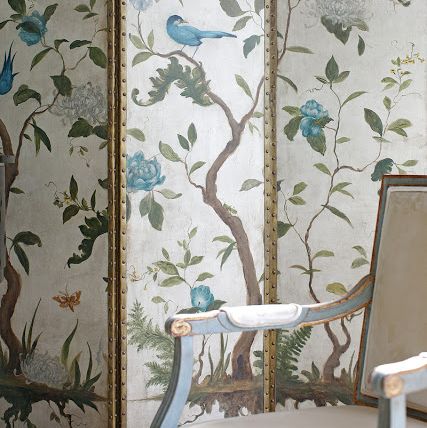hand painted screen