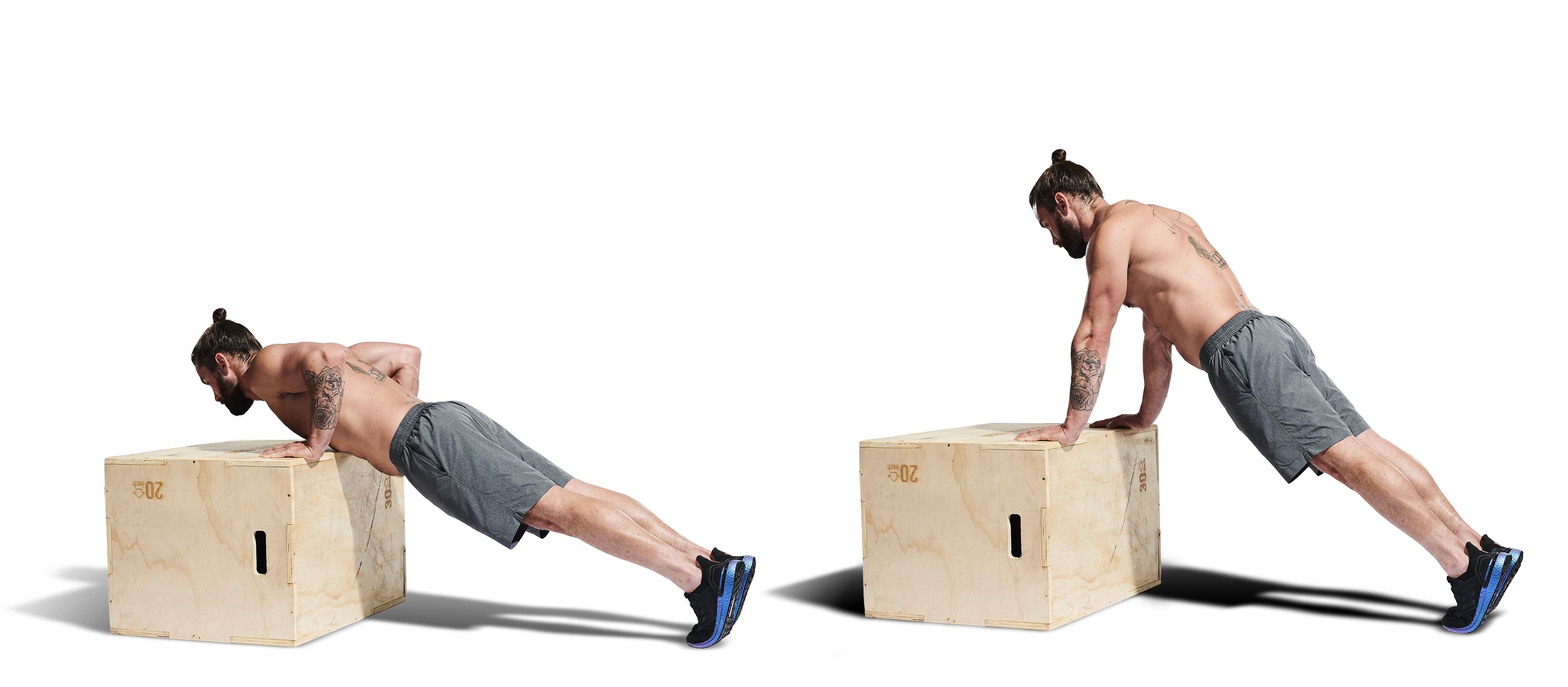 The 15-Minute Three-Move Bodyweight Workout For T-Shirt Muscle