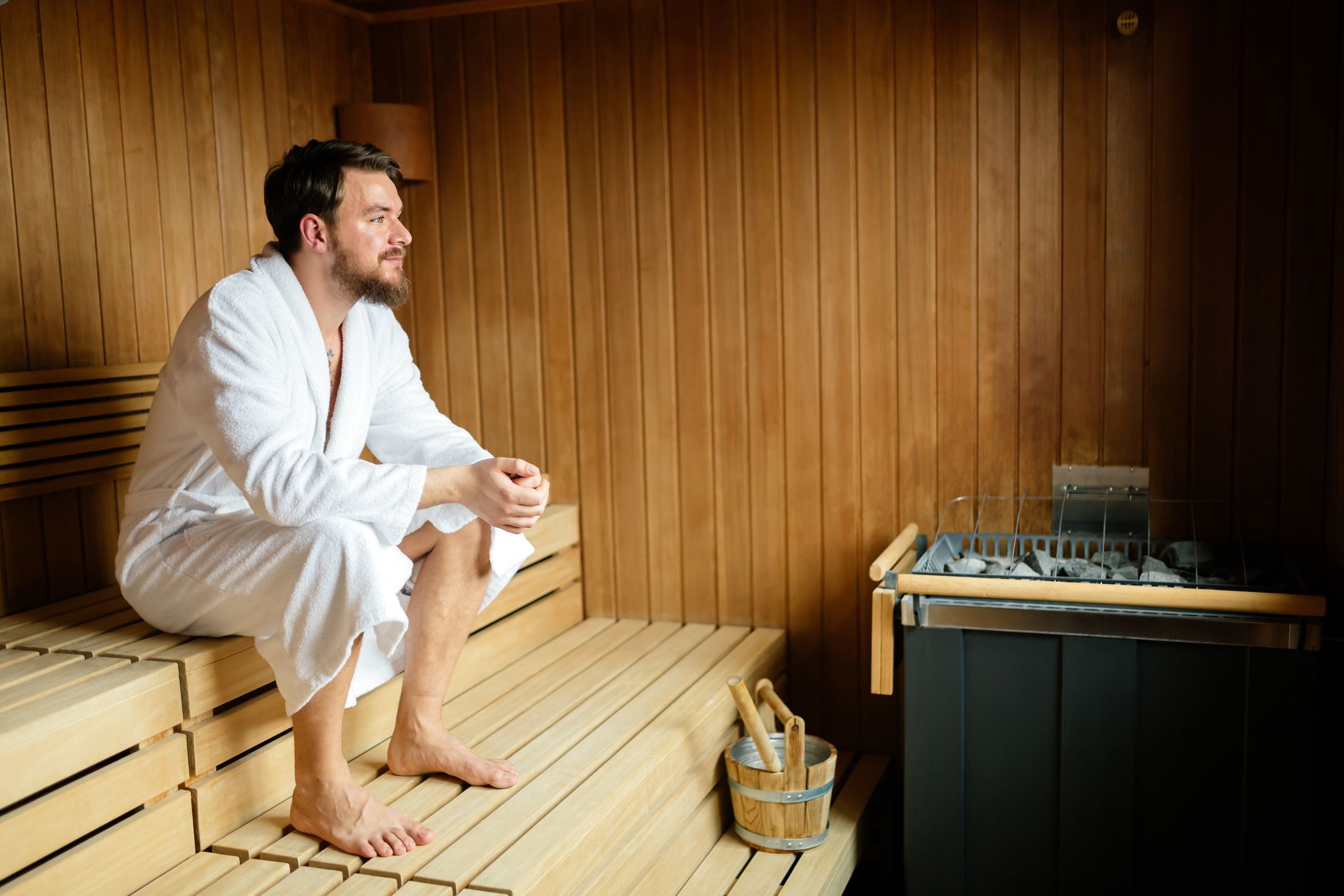 Steam room or dry sauna фото 114