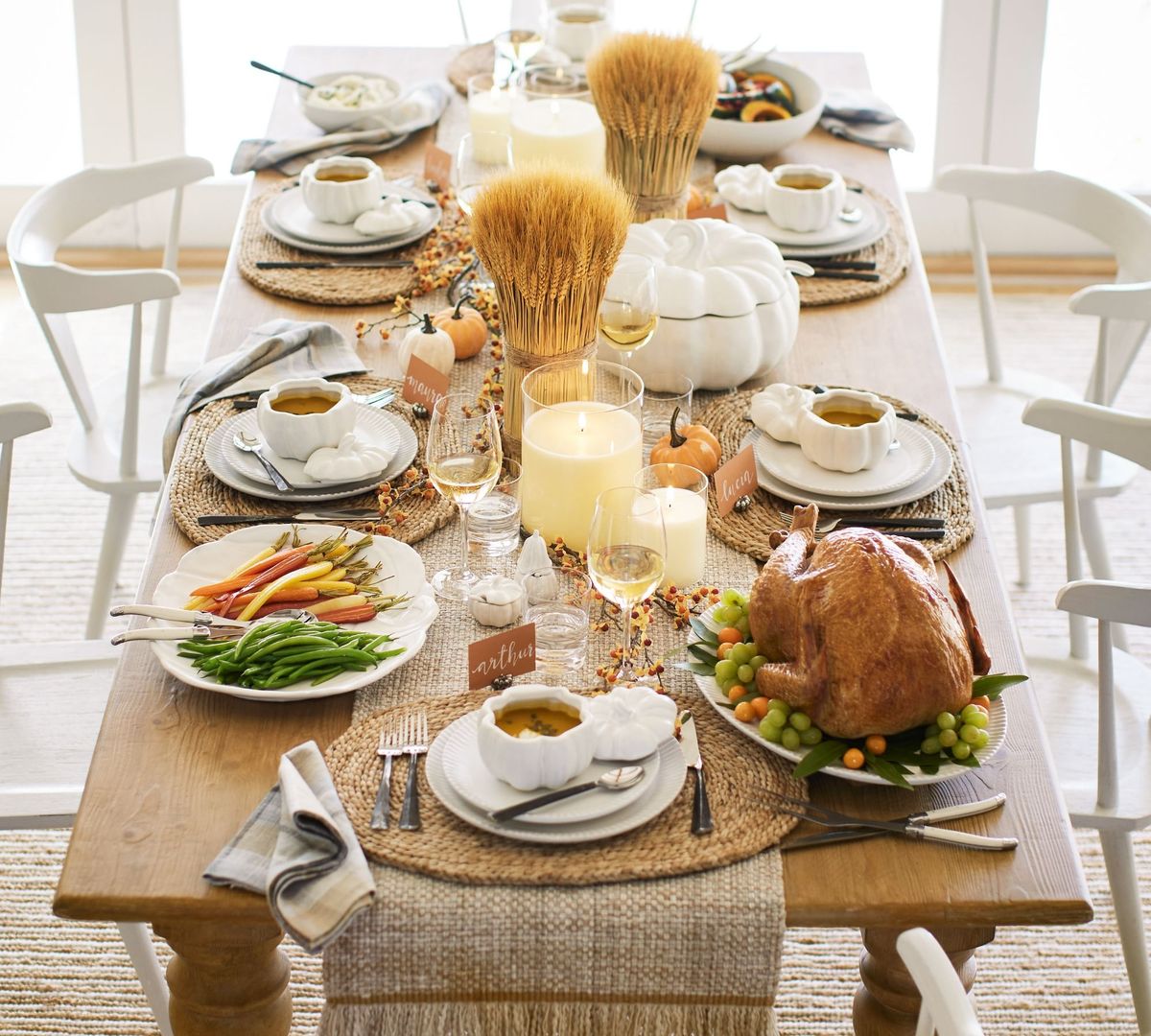 35 Thanksgiving Table Decor - Stylish Thanksgiving Table Settings