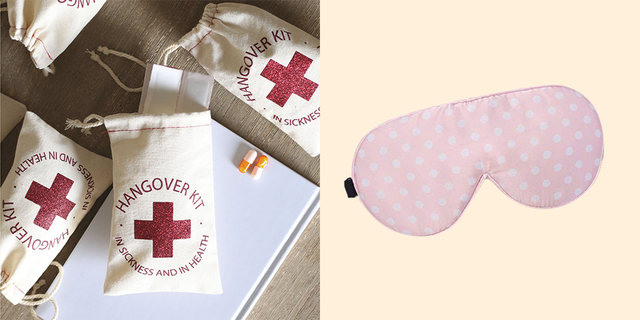Glitter Cross Bachelorette Party Favors Hangover Kit Survival Kit Recovery  Kit 