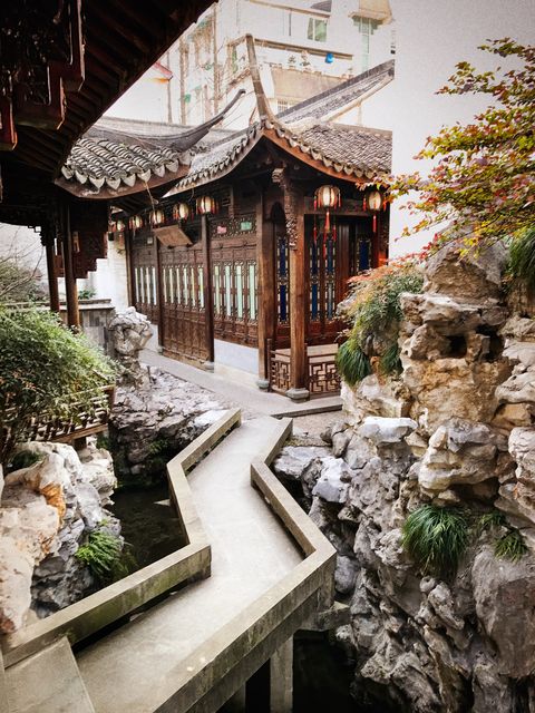 Building, Architecture, House, Tourism, Tree, Chinese architecture, Temple, Temple, Shrine, Place of worship, 