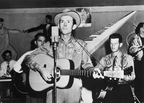 Hank Williams and Band Performing