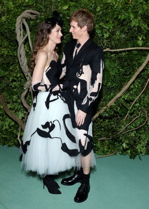 eddie redmayne hannah met gala