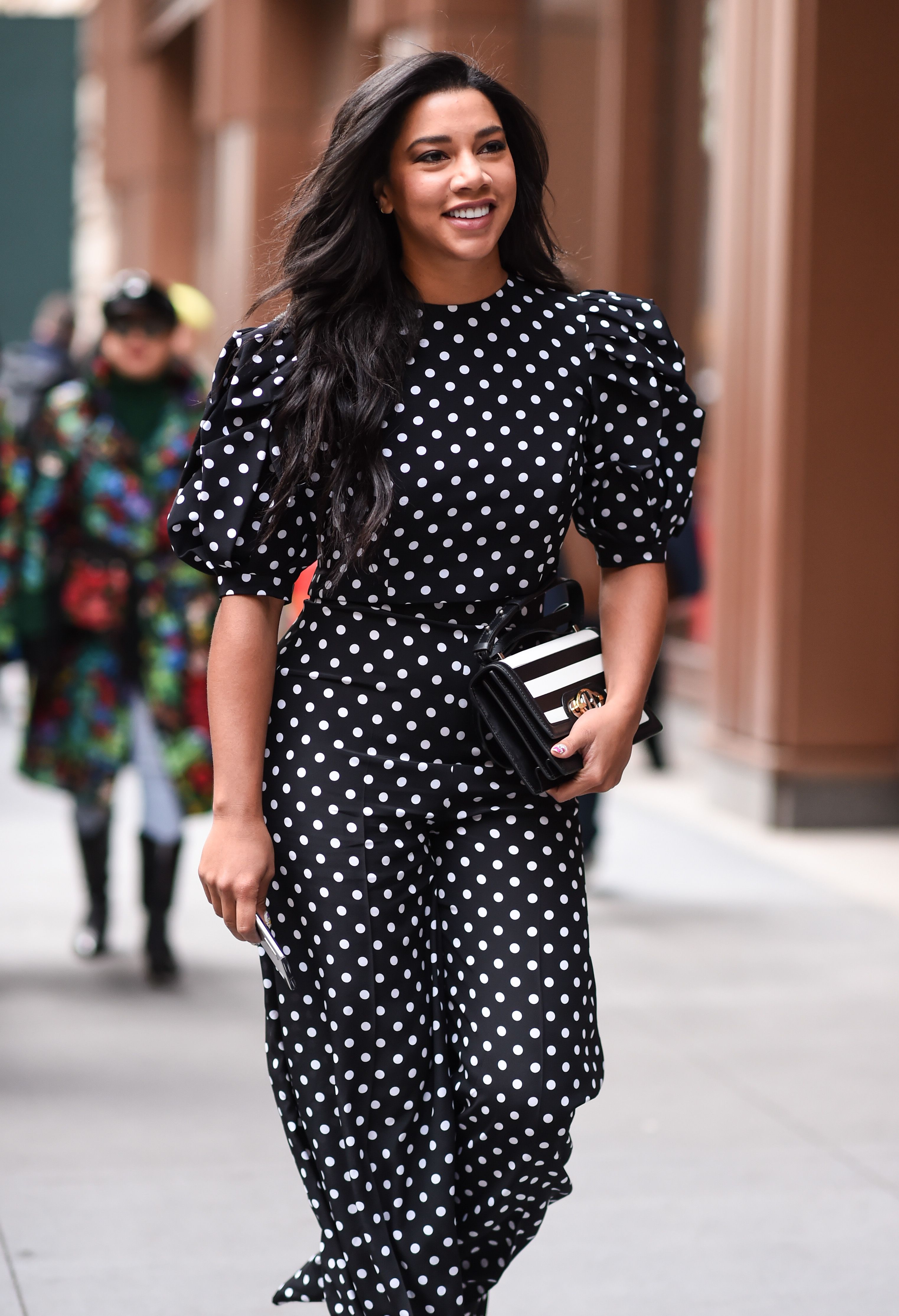 Polka dot hotsell overall dress